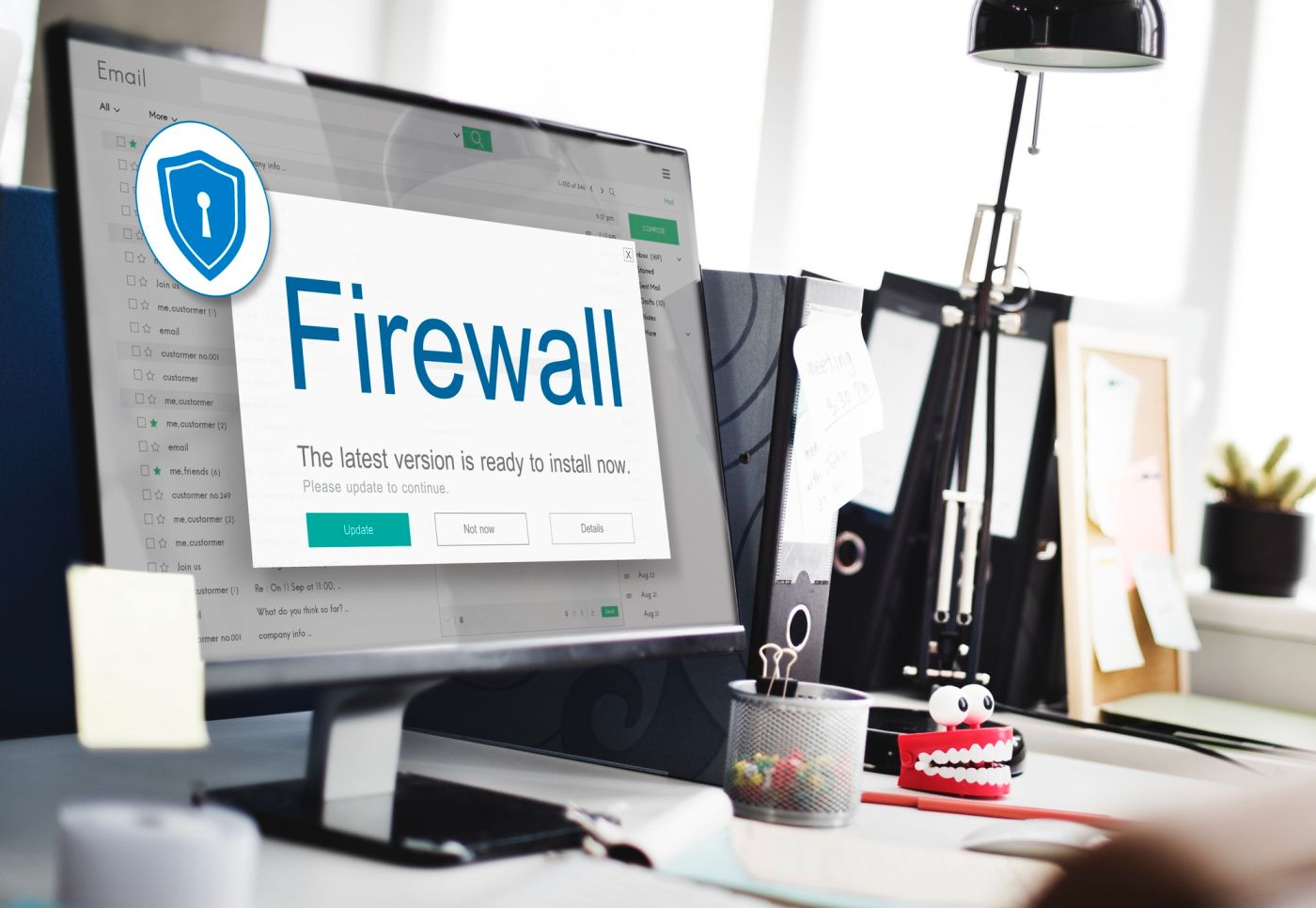 Defining the Best Free Antivirus: Microsoft Defender's Role in Cybersecurity 1 Firewall Antivirus Alert Protection Security Caution Concept